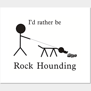 Rock Hounding Posters and Art